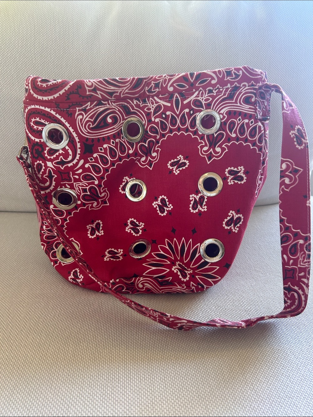 Call it by Your Name red grommet Seau Bag